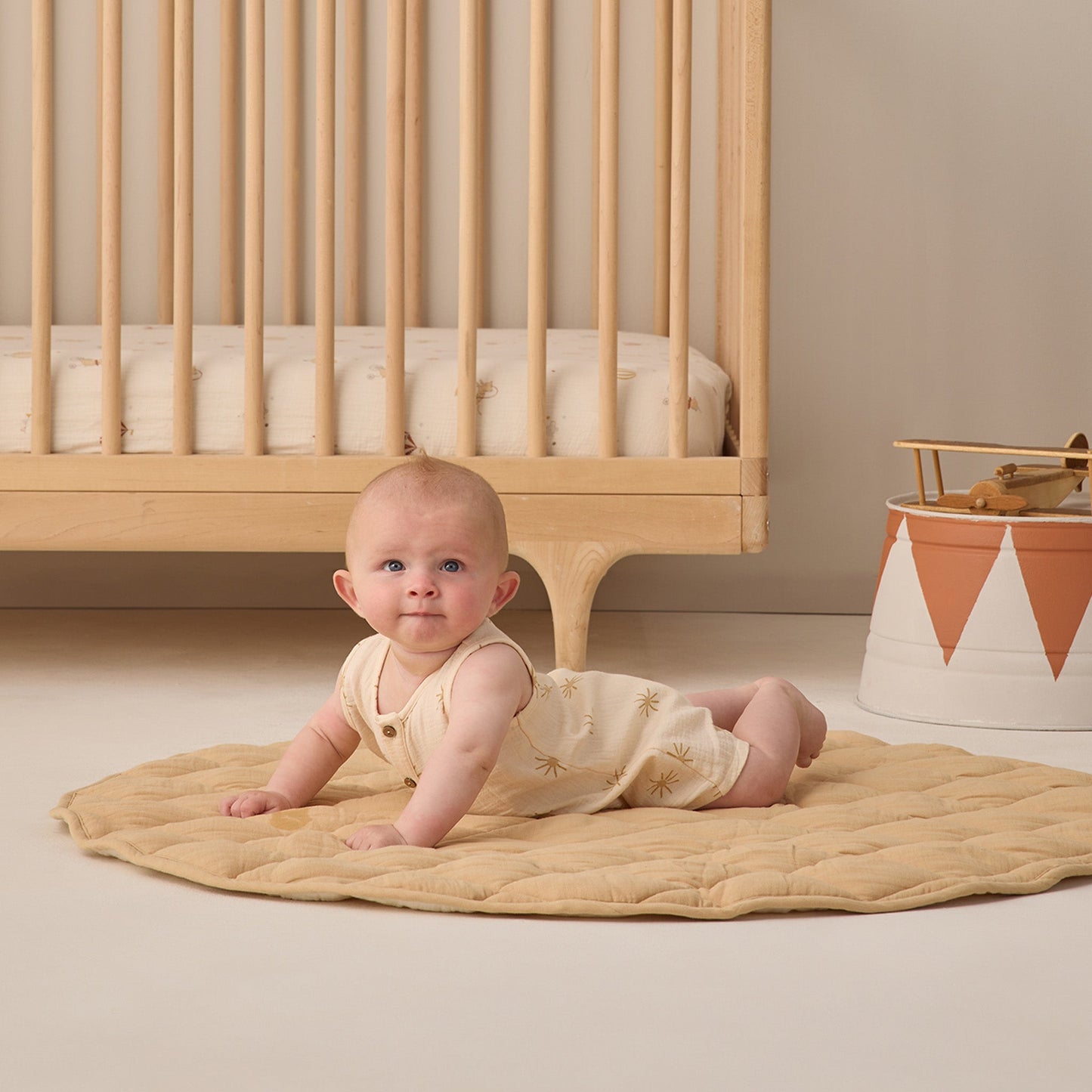 Sunburst Jack Romper - Quincy Mae