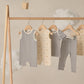 Dinos Ribbed Henley Romper - Quincy Mae