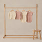Natural Scalloped Cardigan - Quincy Mae