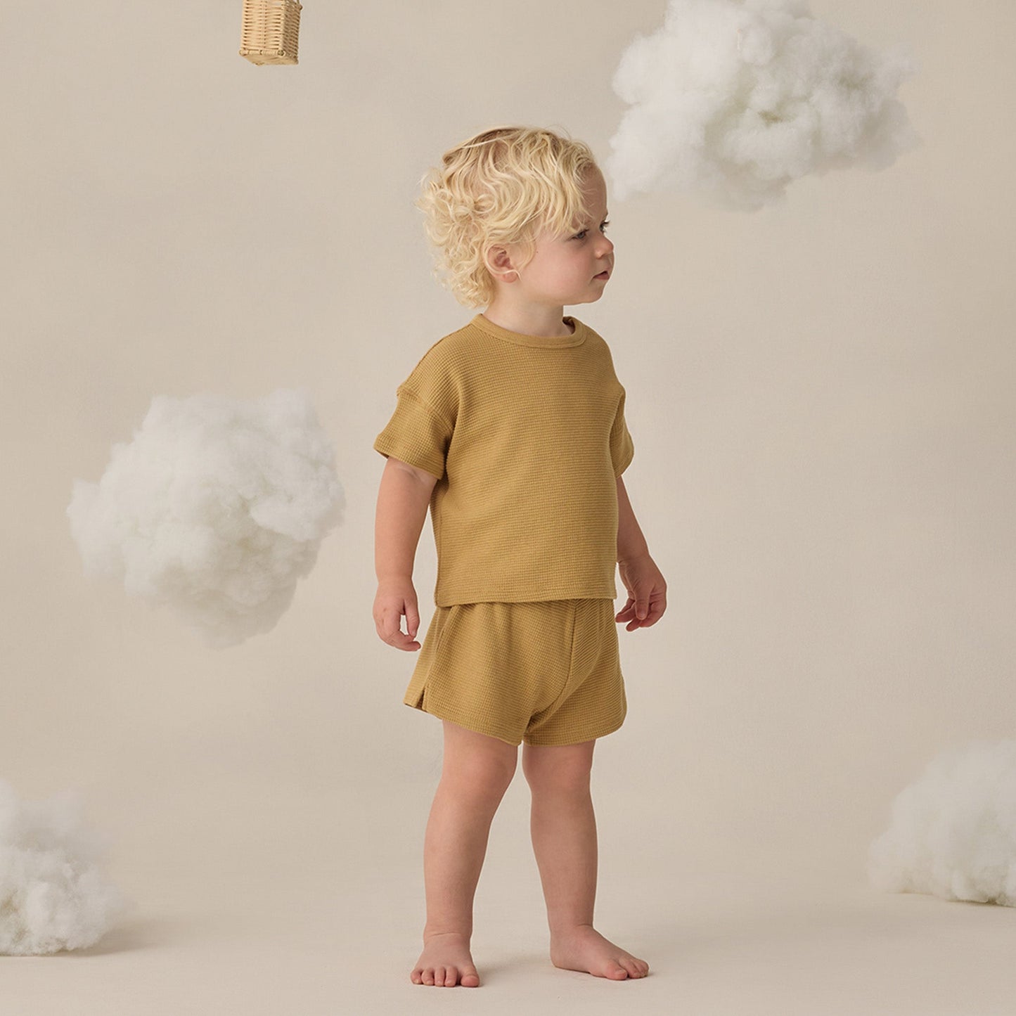 Honey Waffle Short Set - Quincy Mae