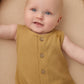 Honey Waffle Sleeveless Jumpsuit - Quincy Mae