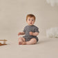 Ocean Relaxed Bubble Romper - Quincy Mae