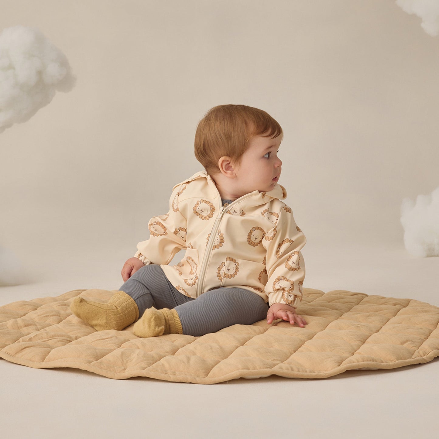 Lions Rain Coat - Quincy Mae