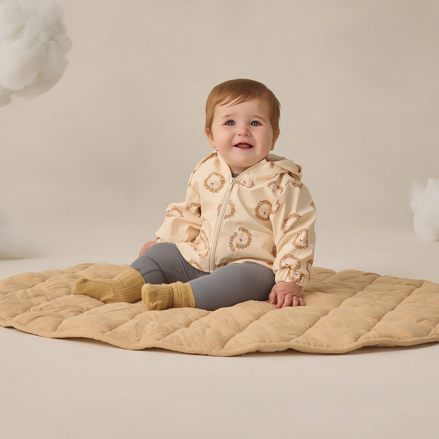Lions Rain Coat - Quincy Mae