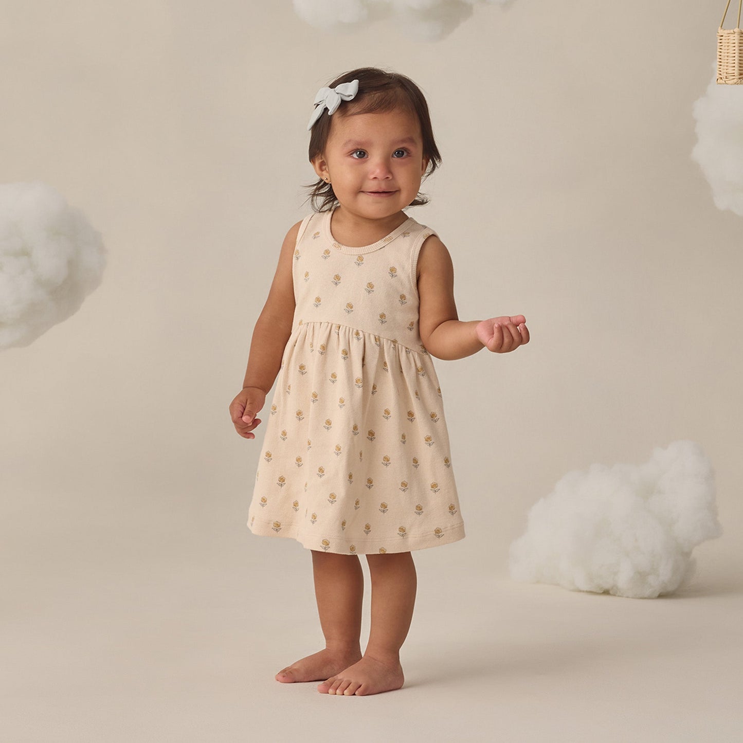 Buttercup Ribbed Tank Dress - Quincy Mae