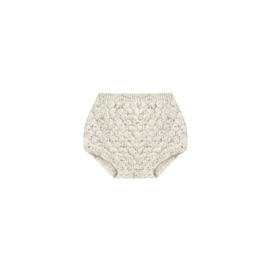 Natural Confetti Knit Bloomer - Quincy Mae