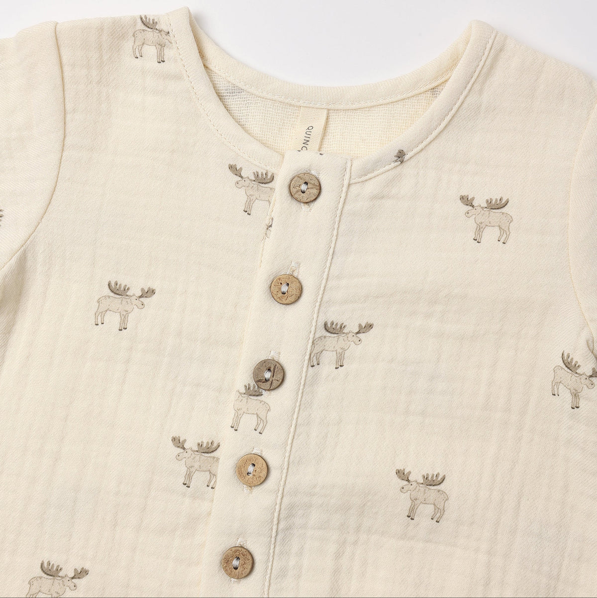Moose Woven Jumpsuit - Quincy Mae