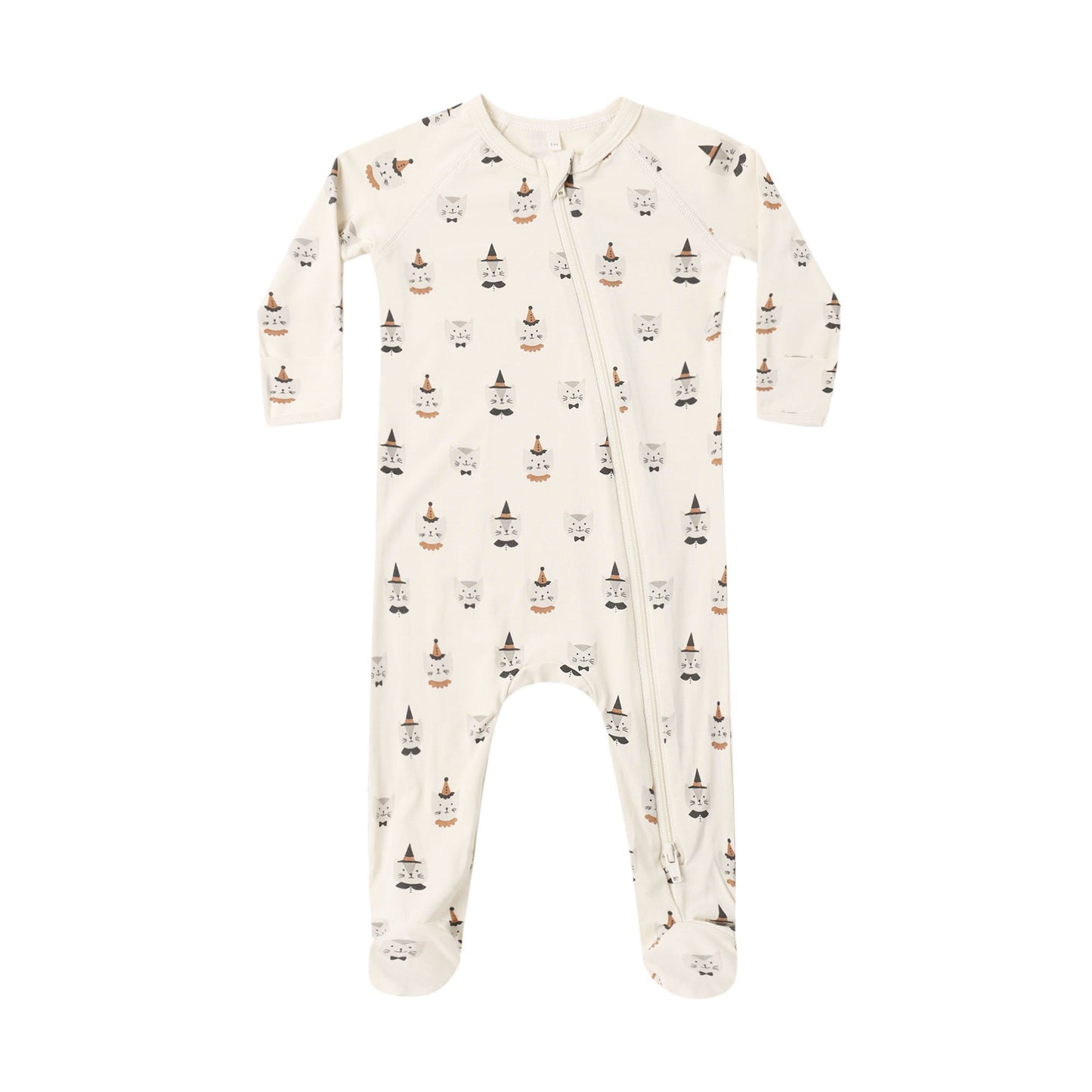 Costume Kittens Bamboo Footie - Quincy Mae