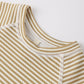 Honey Small Stripe Finn Rashguard + Short Set - Quincy Mae