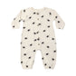 Bitsy Spider Waffle Long Sleeve Jumpsuit - Quincy Mae