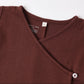 Black Cherry Pointelle Wrap Footie - Quincy Mae