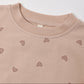 Hearts Relaxed Fleece Sweatshirt - Quincy Mae