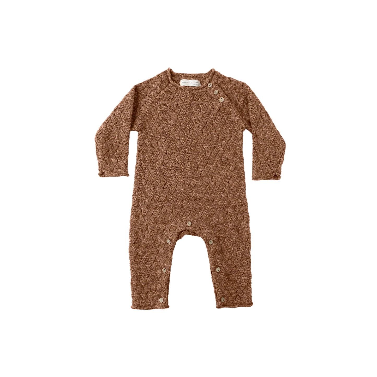 Cedar Heather Knit Jumpsuit - Quincy Mae