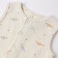 Dinos Ribbed Henley Romper - Quincy Mae