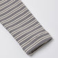 Slate Microstripe Ribbed Dress - Quincy Mae