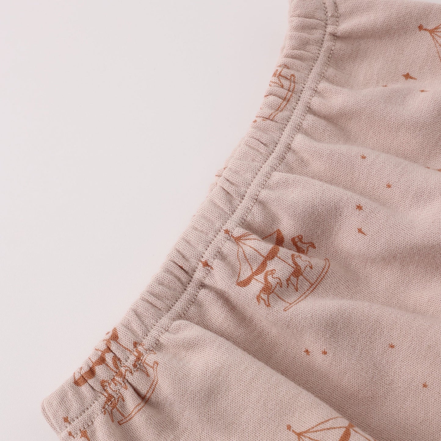 Carousel Smocked Jersey Dress - Quincy Mae