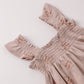 Carousel Smocked Jersey Dress - Quincy Mae