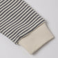 Midnight Microstripe Waffle Top & Pant Set - Quincy Mae