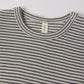 Midnight Microstripe Waffle Top & Pant Set - Quincy Mae