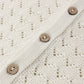 Natural Scalloped Cardigan - Quincy Mae