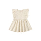Mauve Ditsy Daisy Dress - Quincy Mae