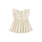 Mauve Ditsy Daisy Dress - Quincy Mae