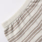 Oat Stripe Relaxed Summer Knit Set - Quincy Mae