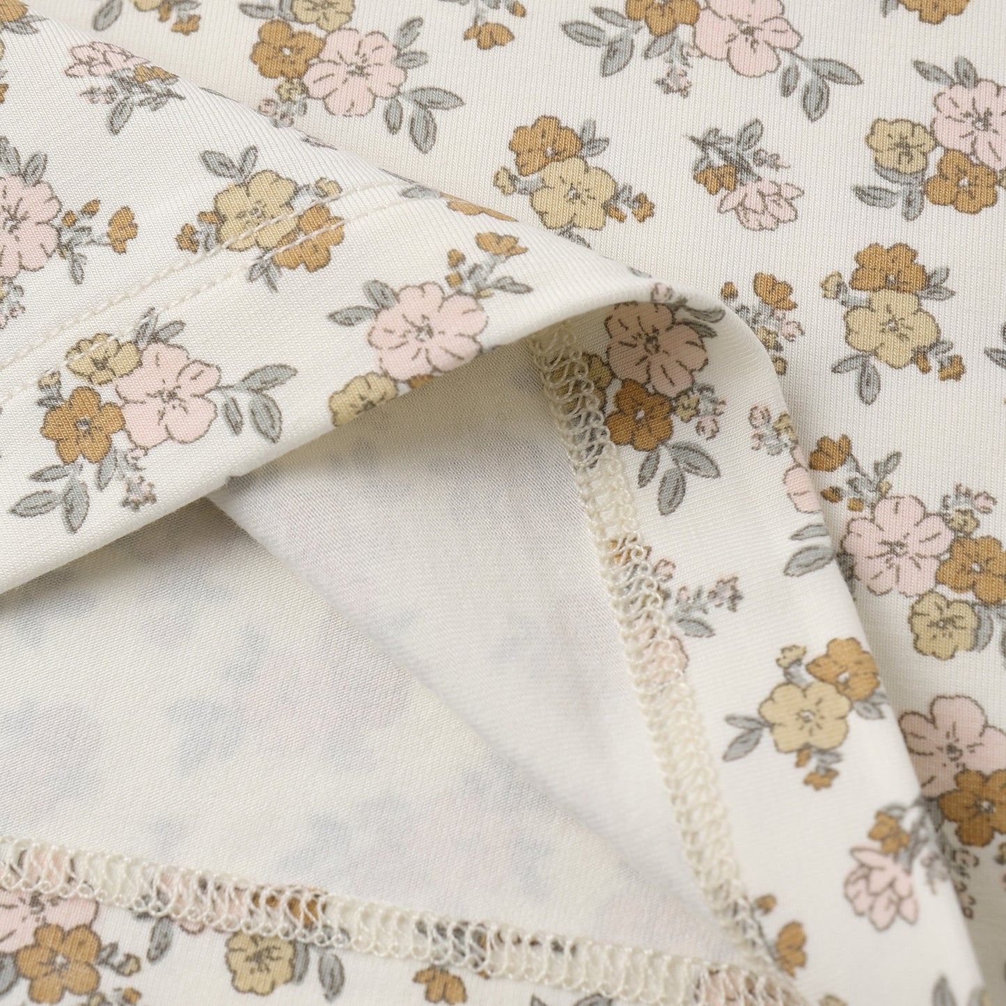 Wildflower Short Sleeve Bamboo Set - Quincy Mae