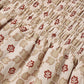 Winter Rose V Smocked Dress - Quincy Mae