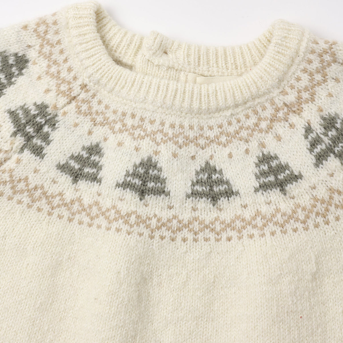 Tree Fair Isle Rex Sweater - Quincy Mae