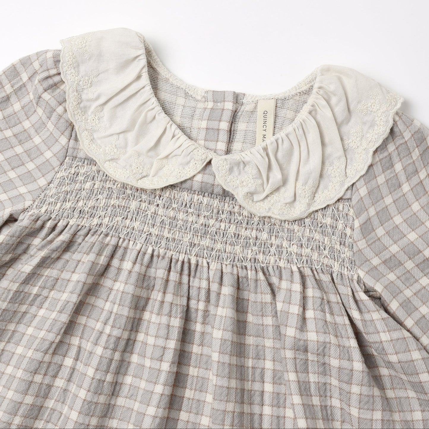 Blue Gingham Callie Dress - Quincy Mae