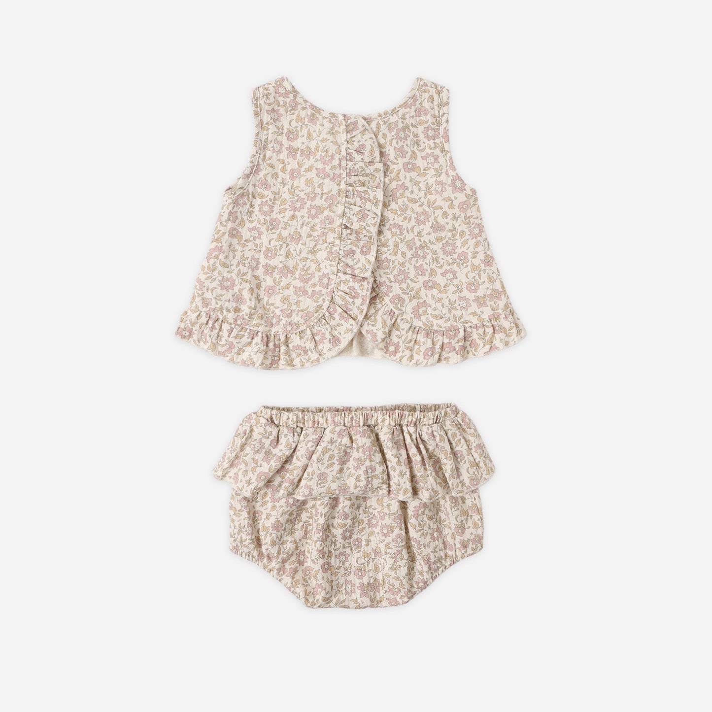 Dahlia Ruffle Tulip Top & Bloomer - Quincy Mae