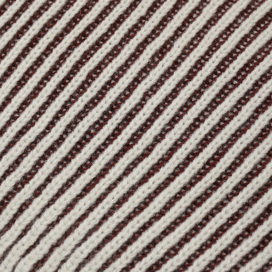 Black Cherry Stripe Chunky Knit Pant - Quincy Mae