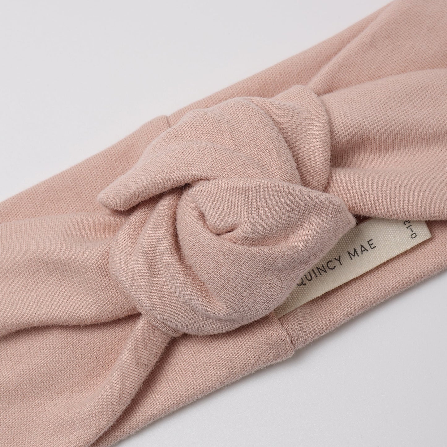 Dusty Rose Knotted Headband - Quincy Mae