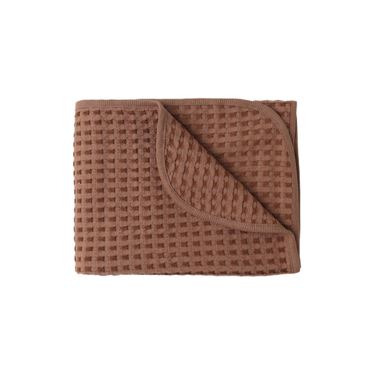 Cedar Waffle Baby Blanket - Quincy Mae