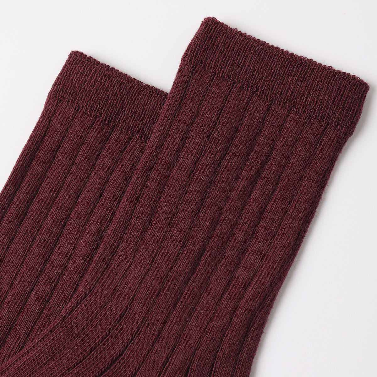 Redwood & Natural Ribbed Sock Pack - Quincy Mae