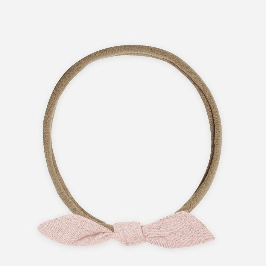 Blush Little Knot Headband - Quincy Mae