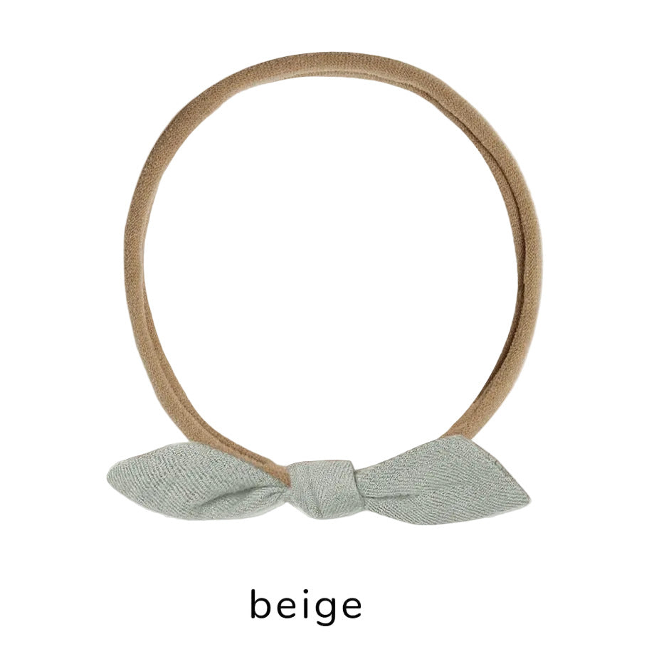 Sage Little Knot Headband - Quincy Mae