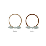 Steel Blue Little Knot Headband - Quincy Mae