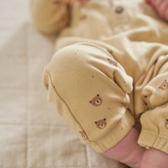 Bears Long Sleeve Jumpsuit - Quincy Mae