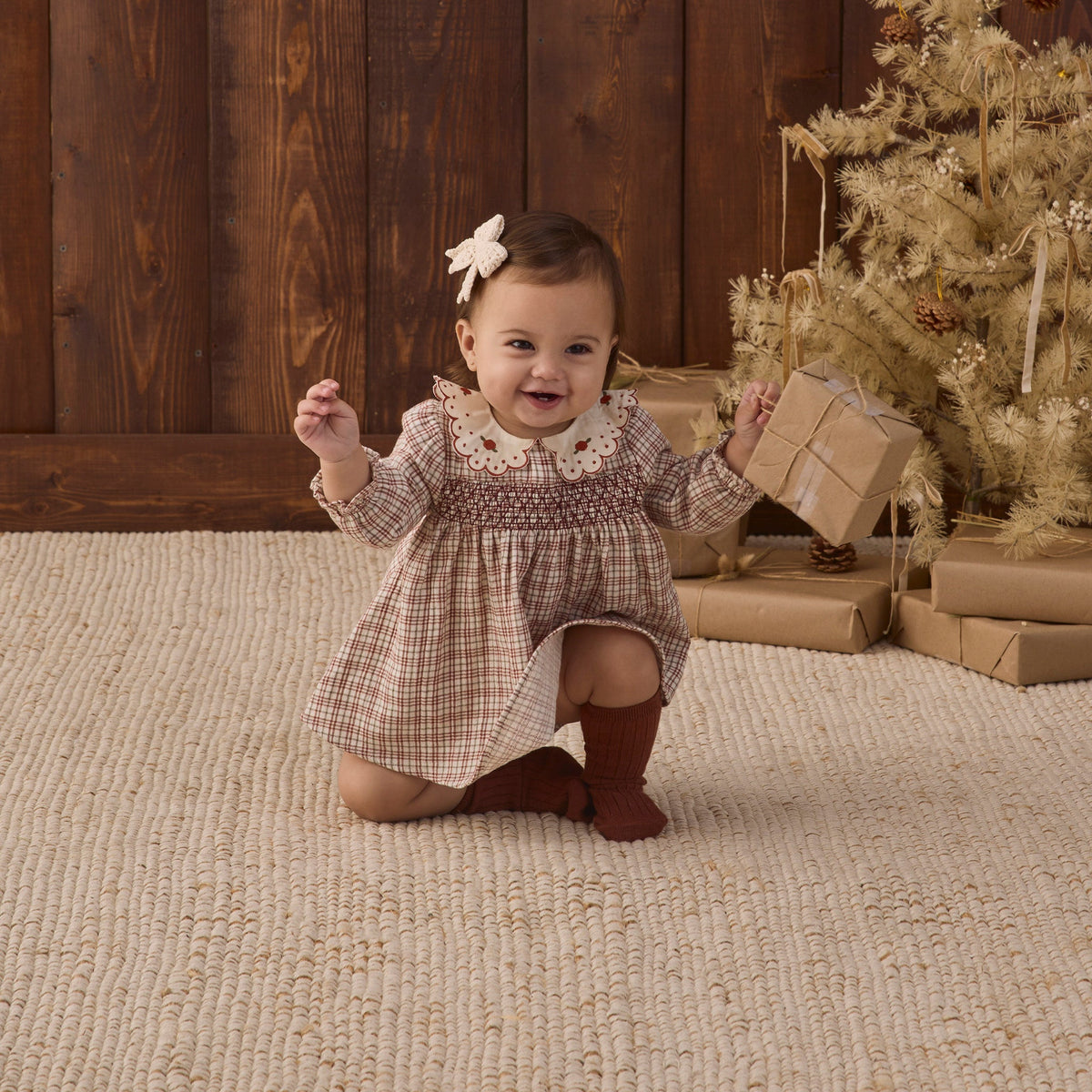 Christmas Plaid Callie Dress - Quincy Mae