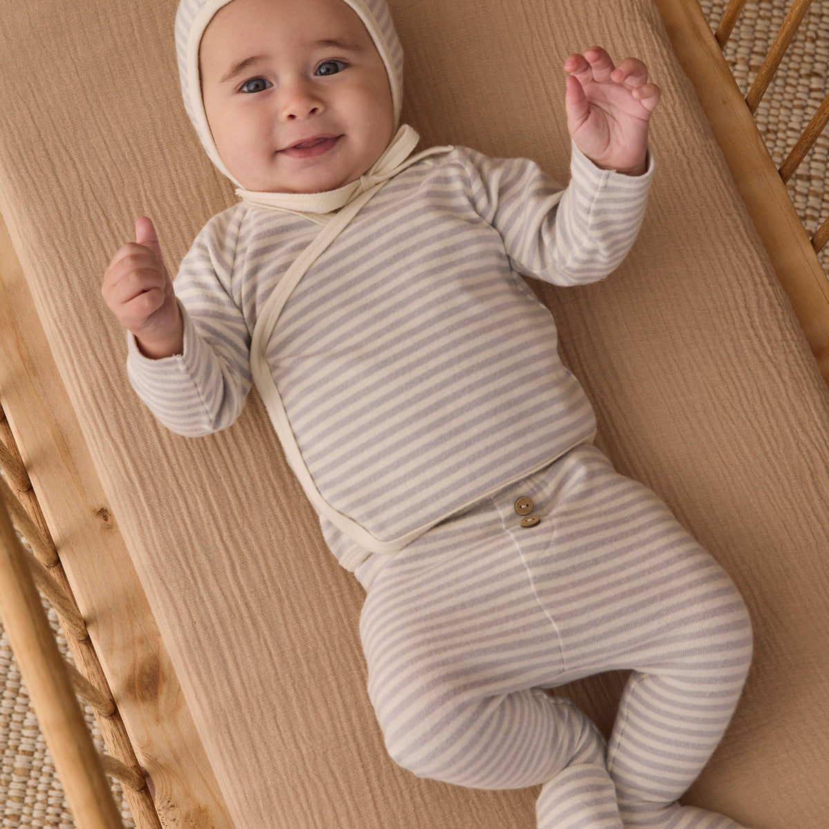 Fog Stripe Take Home Set - Quincy Mae