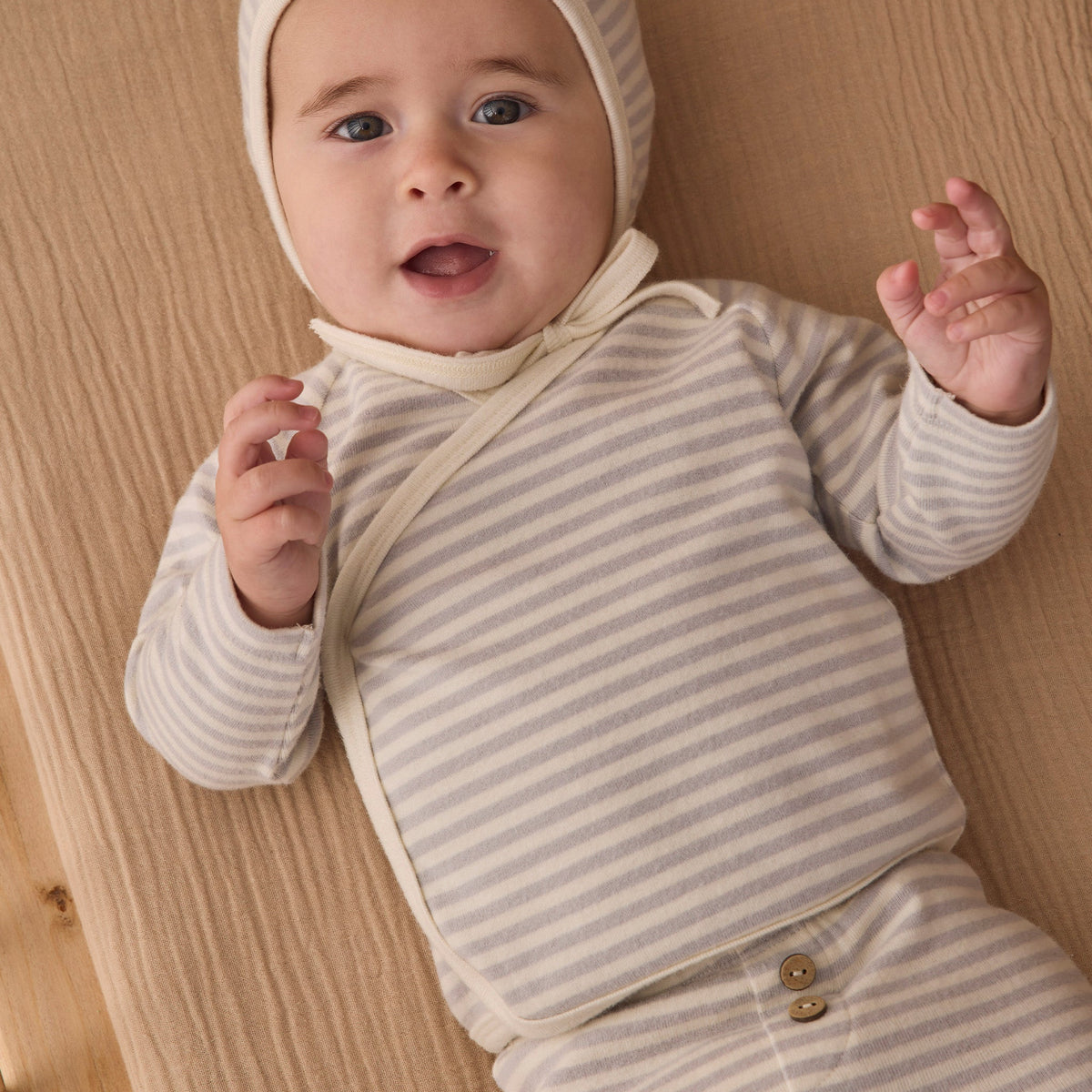 Fog Stripe Take Home Set - Quincy Mae