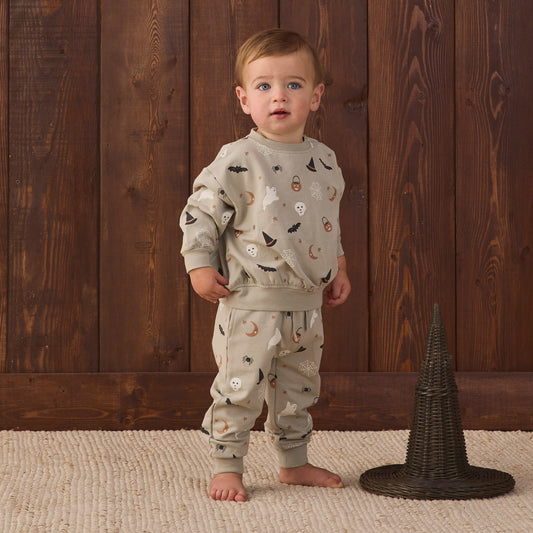 Halloween Things Fleece Sweatpants - Quincy Mae