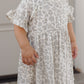 Blue Floral Bamboo Babydoll Dress - Quincy Mae