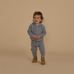 Dusty Blue Gable Pant - Rylee + Cru