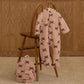 Bows Fleece Jumpsuit - Rylee + Cru
