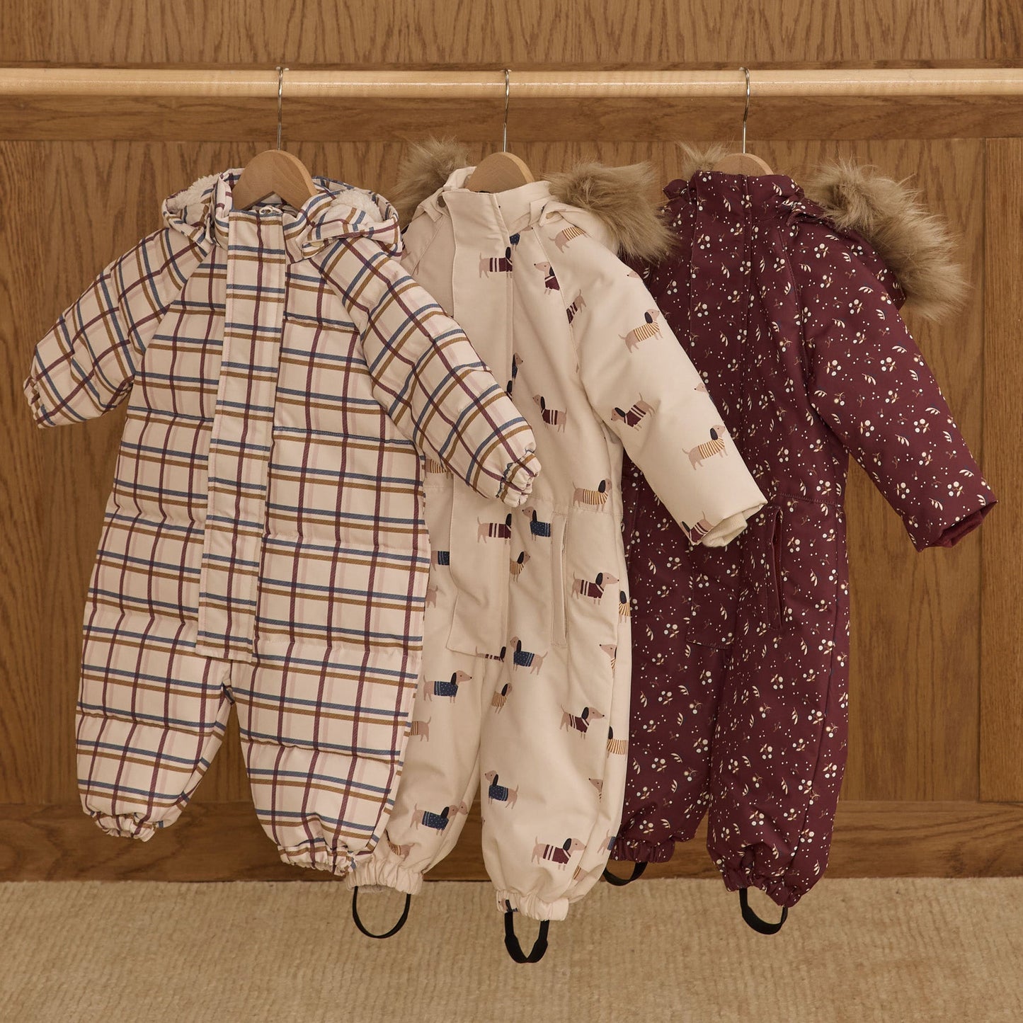 Multi Plaid Puffer One Piece - Rylee + Cru