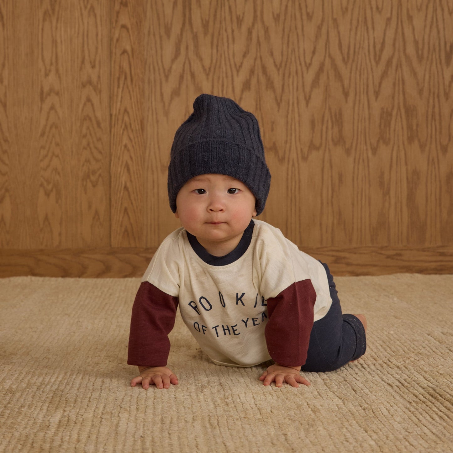 Navy Beanie - Rylee + Cru