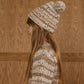 Stone Multi Stripe Beanie - Rylee + Cru